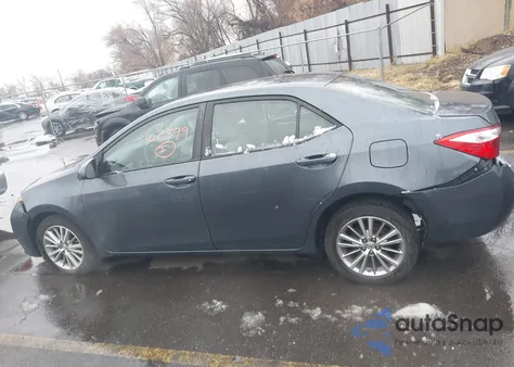 2014 Toyota Corolla Le Plus из США, поврежденный, VIN 2T1BURHE8EC123155